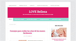 Desktop Screenshot of lovebelleza.com